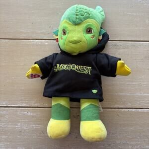 Build A Bear Magiquest Foli Green Plush Great Wolf Lodge Stuffed Animal Toy